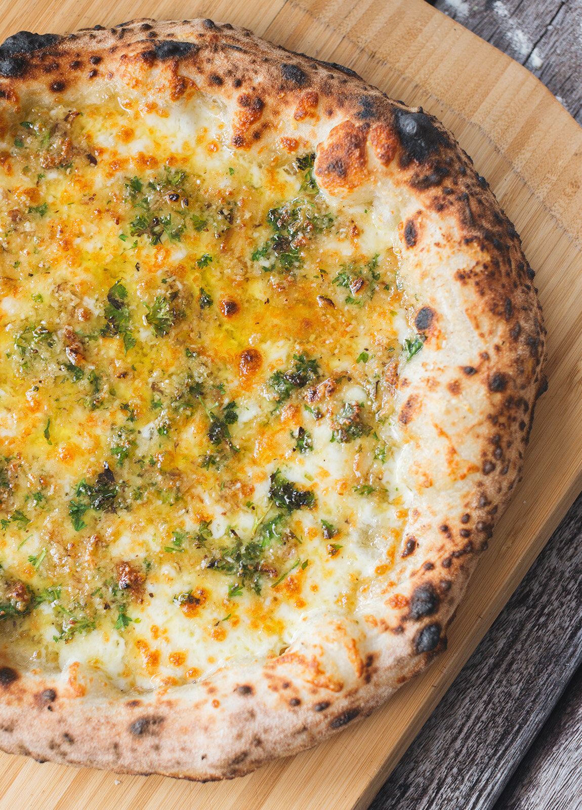 Garlic Bread Pizza