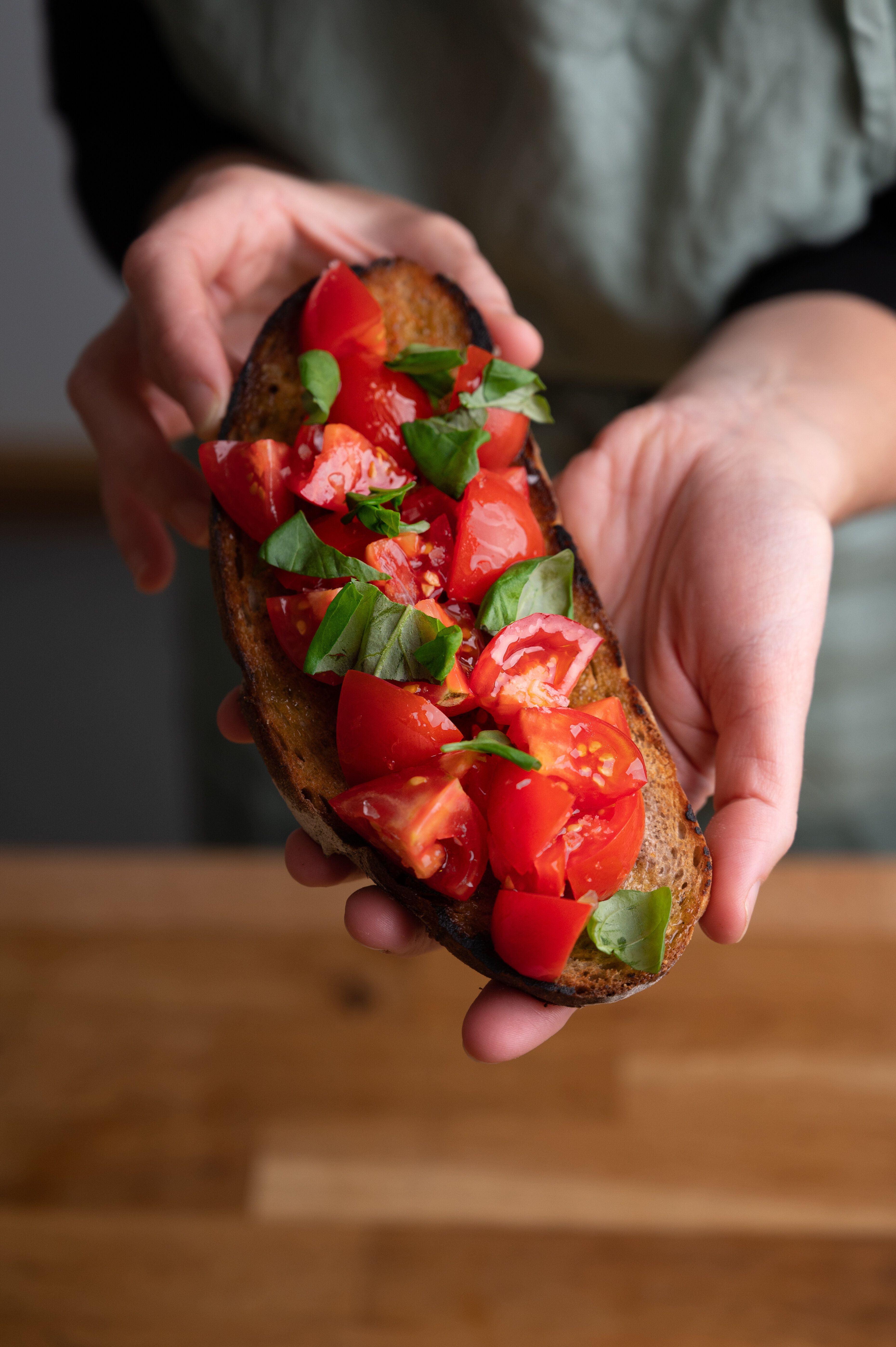 Tomato & Garlic Bruschetta
