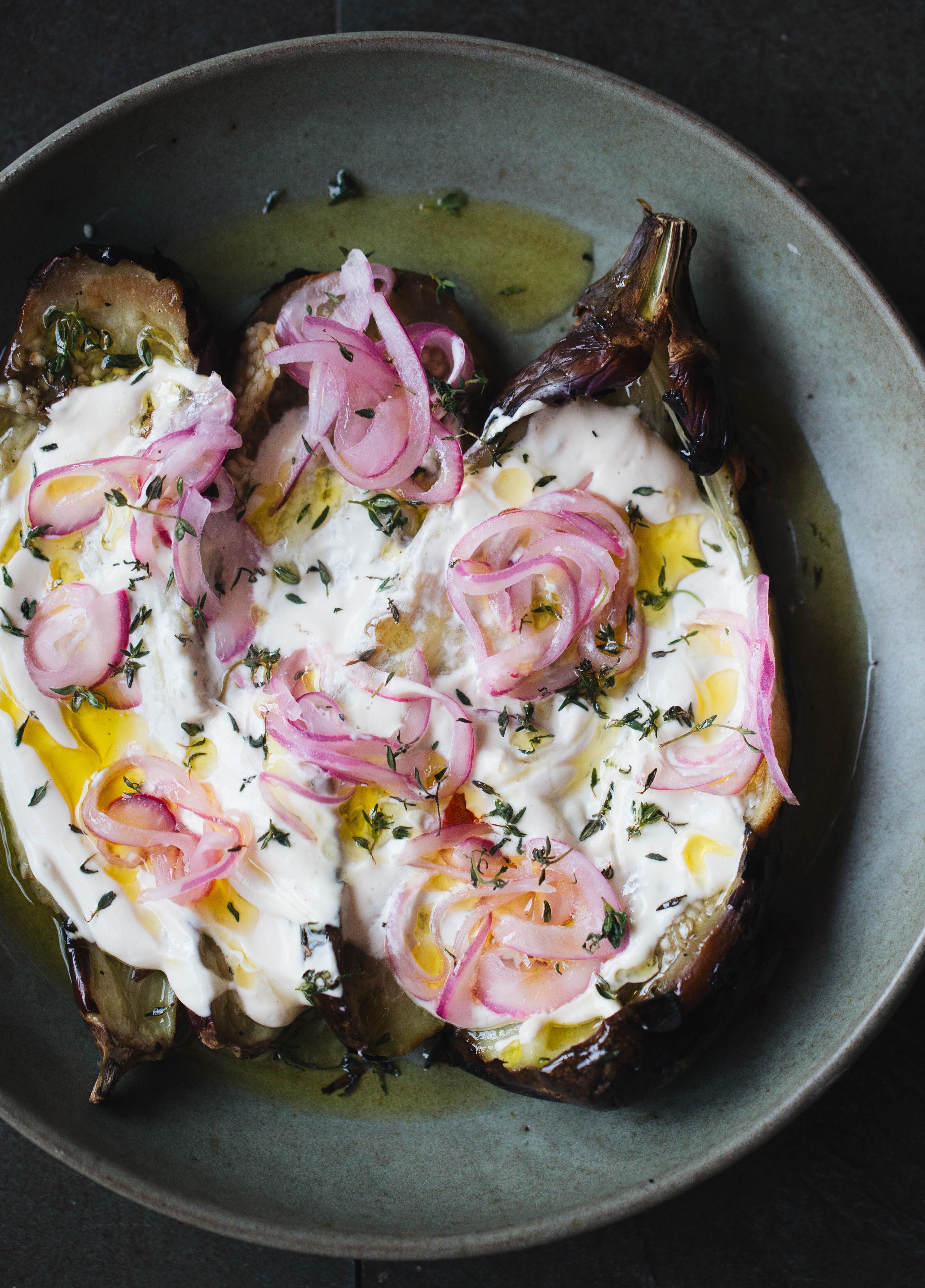 Charred Eggplant with Cashew Nut Cream