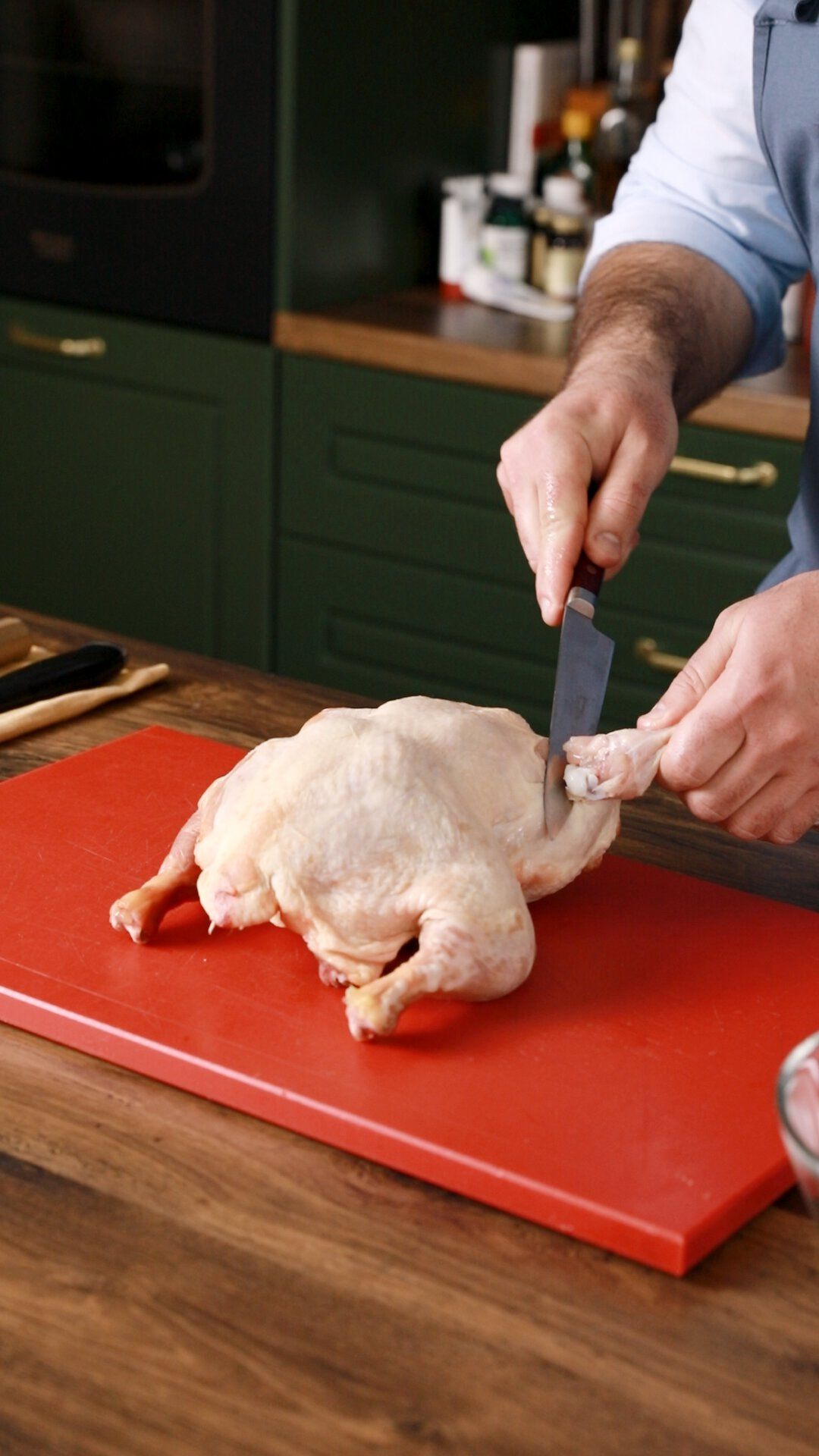 Chicken Breaking Down