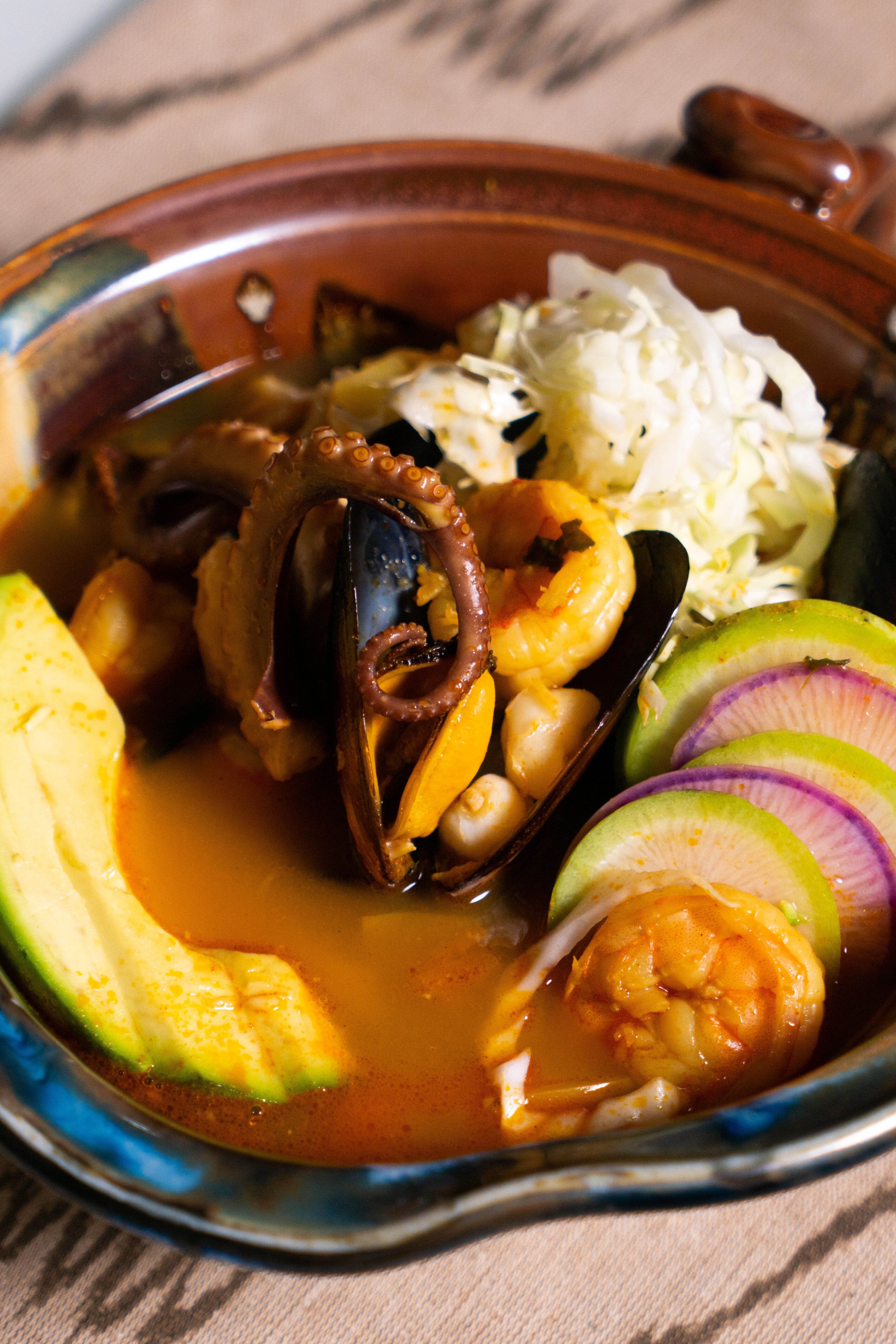Seafood Pozole
