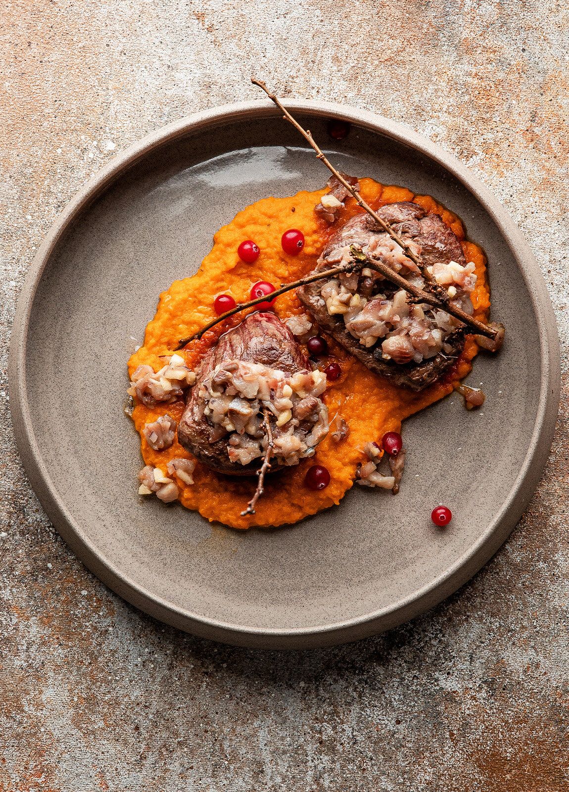 Beef Tenderloin & Herring Pâté