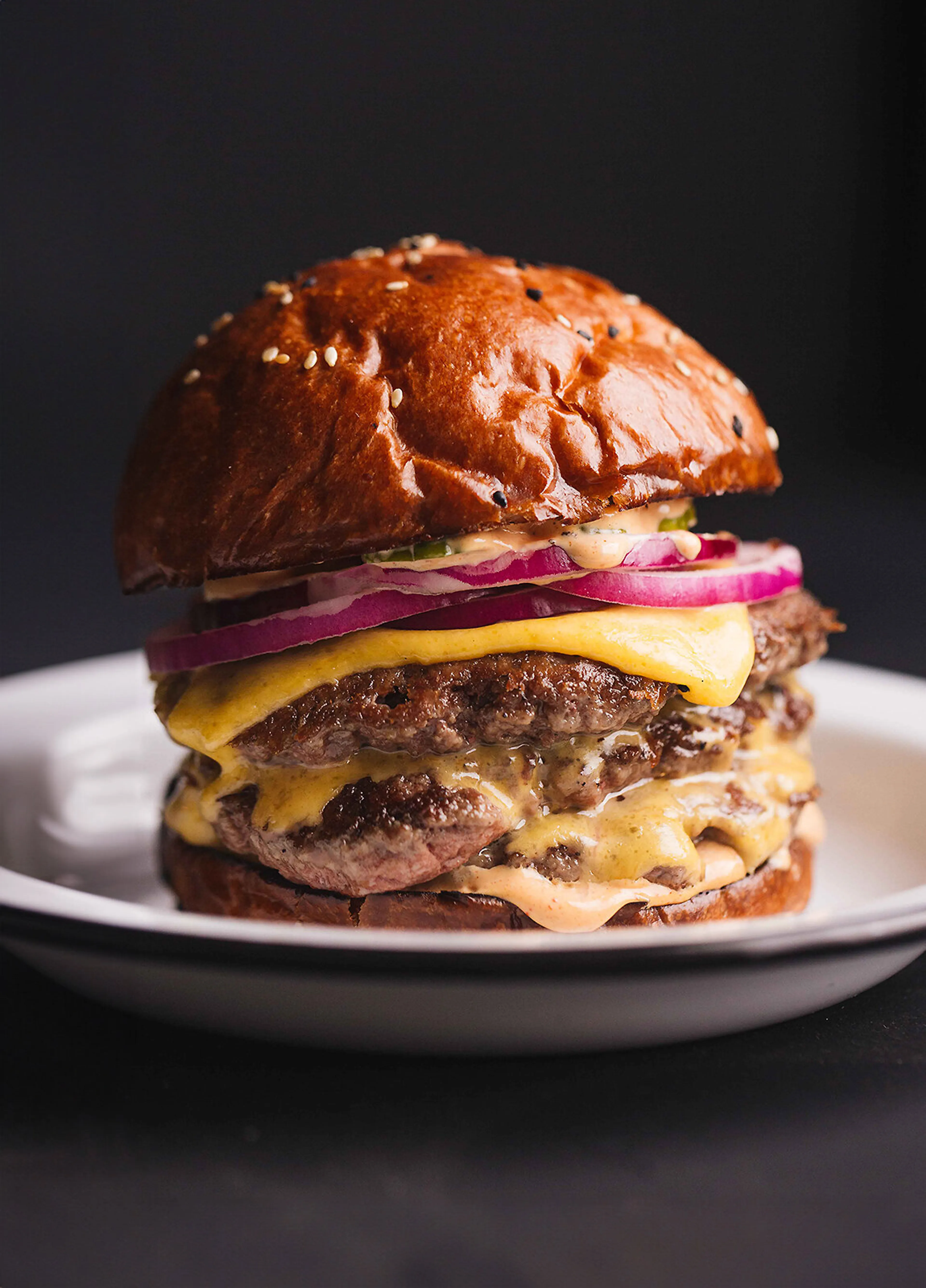 Triple Cheeseburger