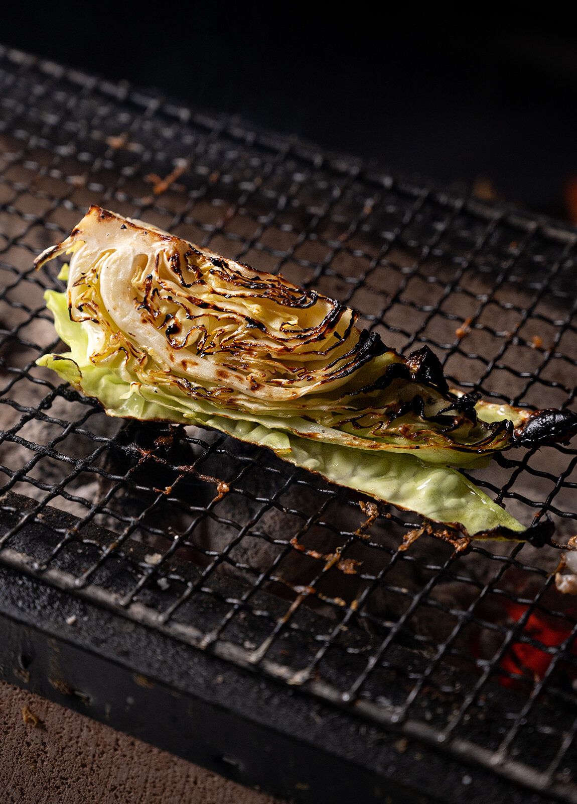 Grilled Cabbage