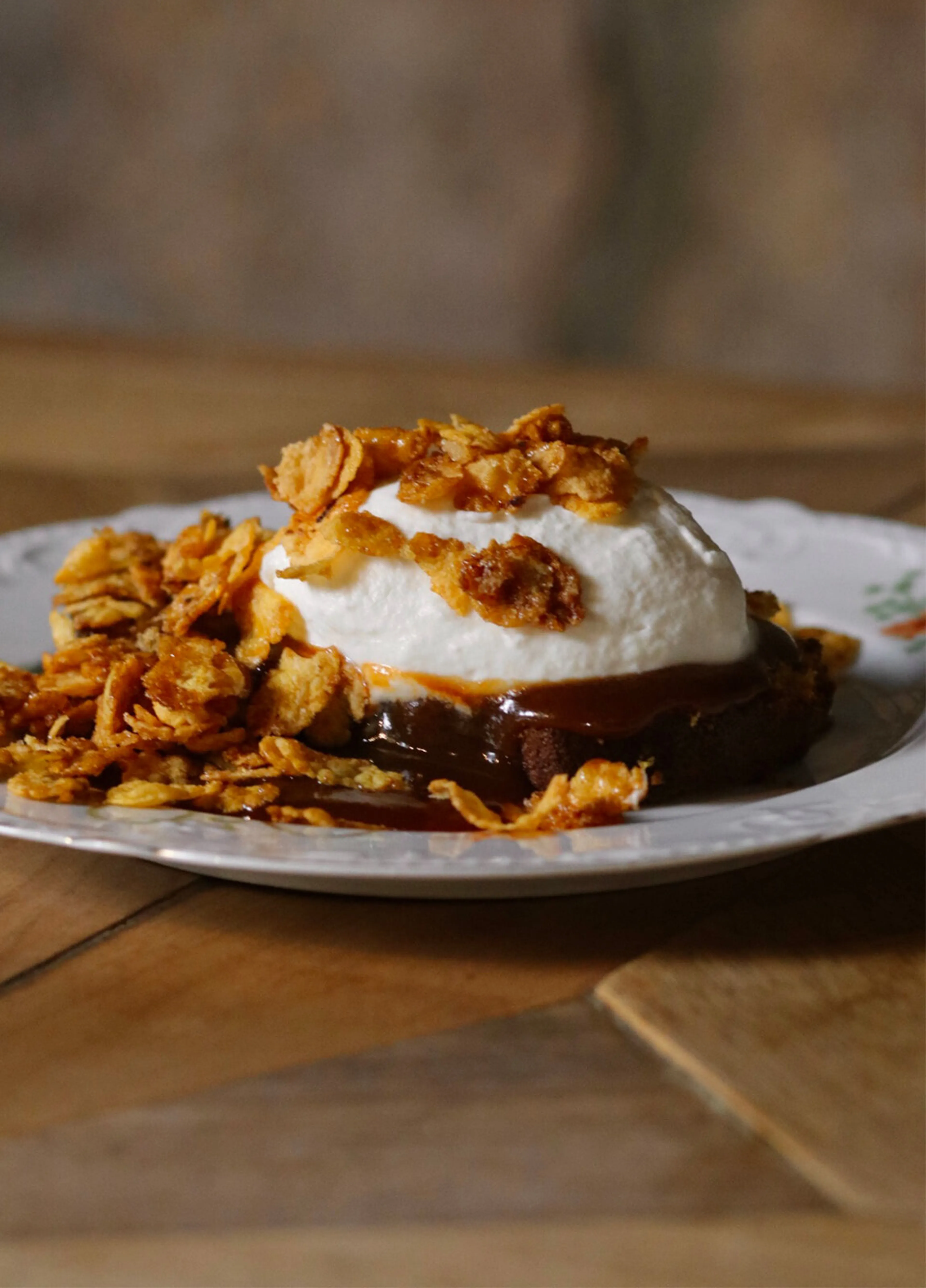 Carrot Cake with Caramel & Chantilly