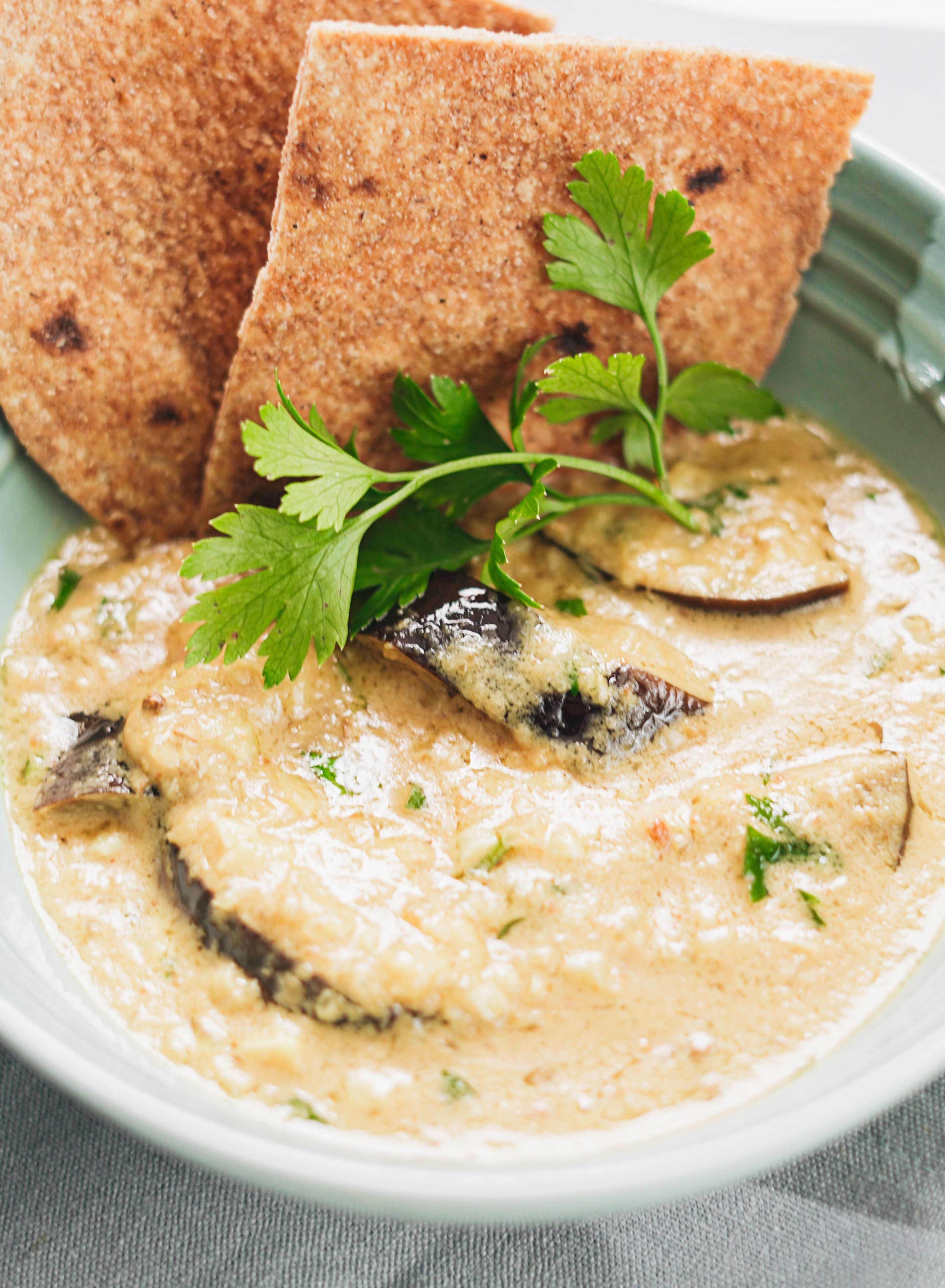 Eggplant, Coconut & Peanut Curry