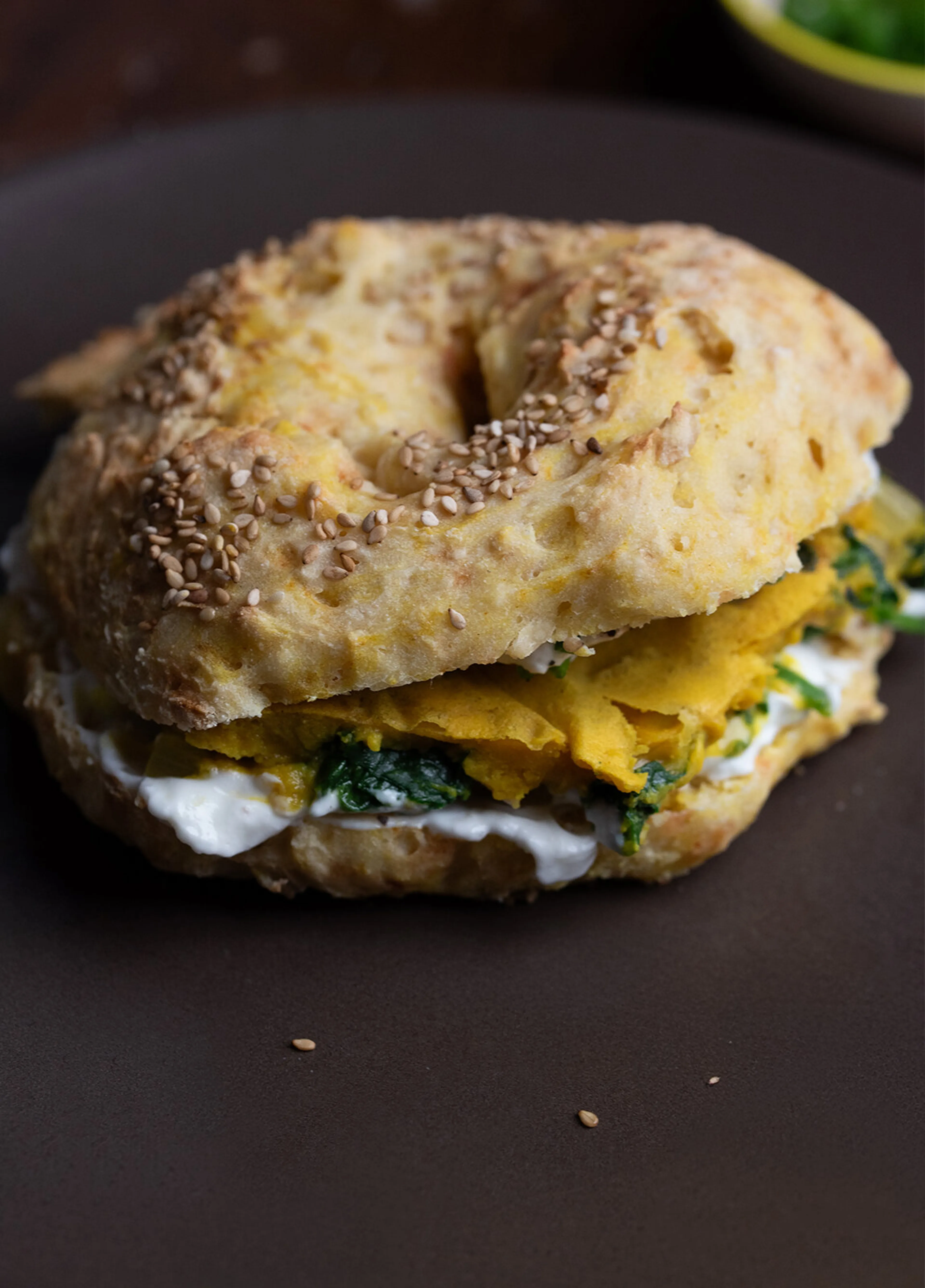 Spinach Tortilla Sandwich