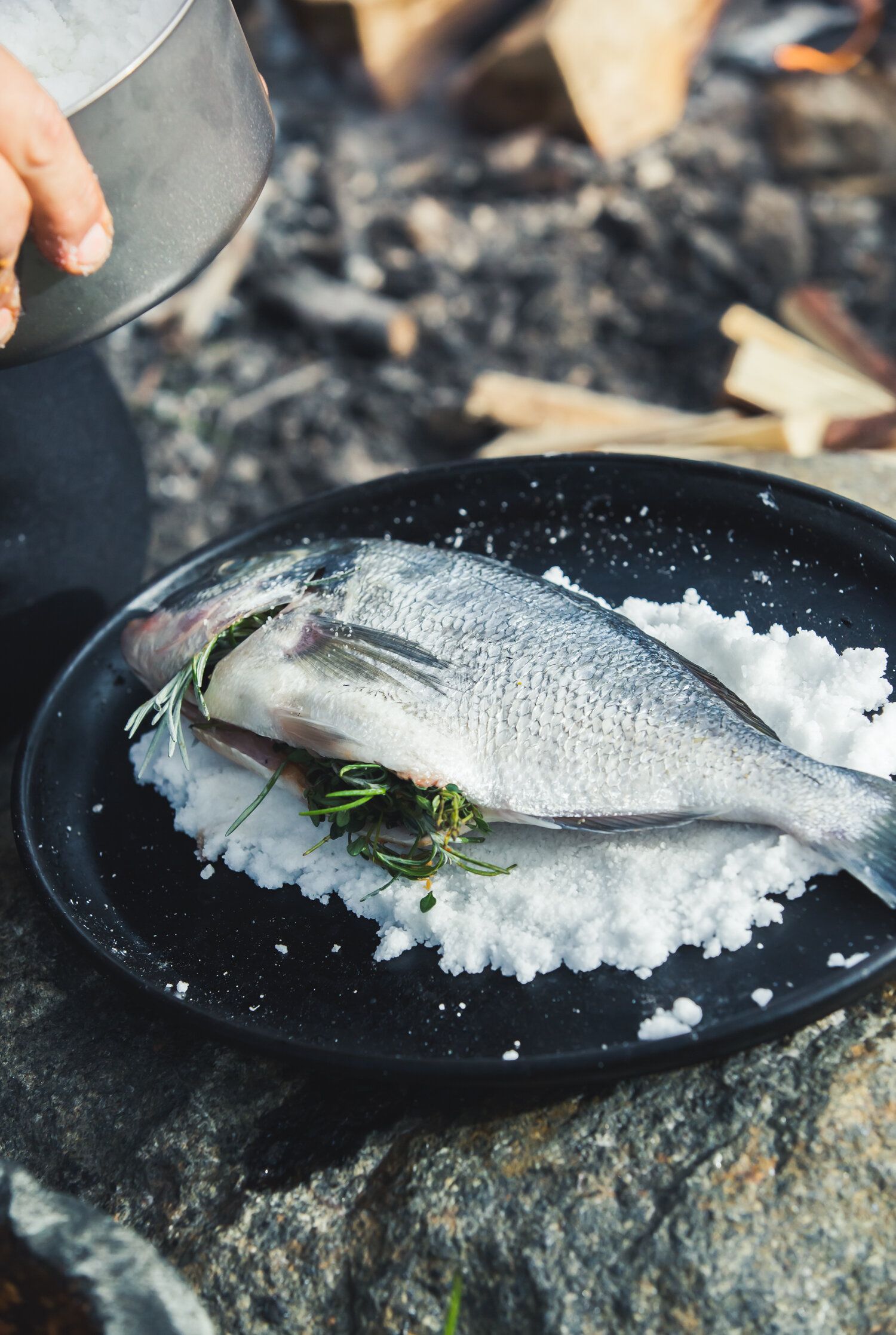 Salt Baked Fish