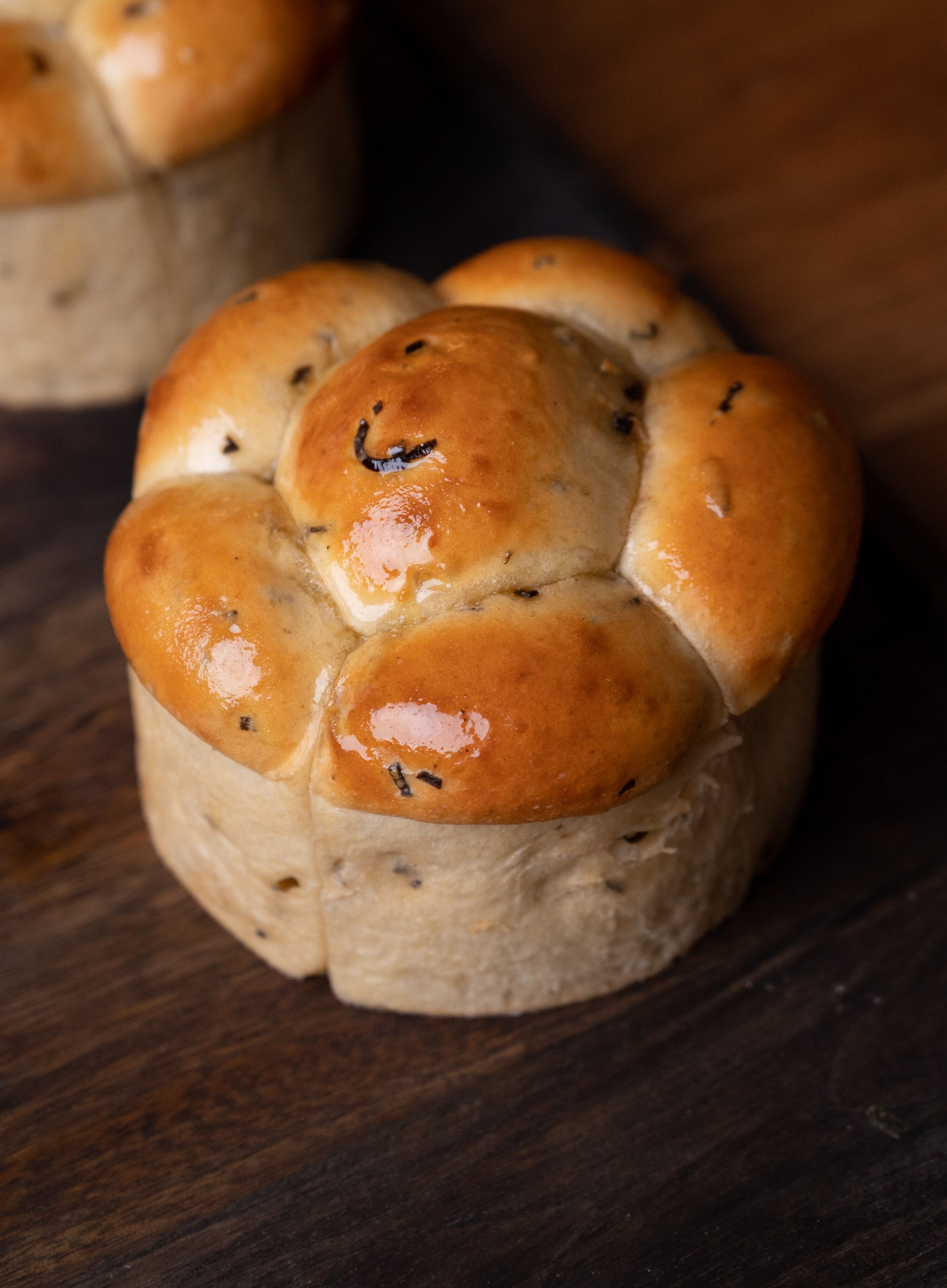 Milk Bread with Seaweed