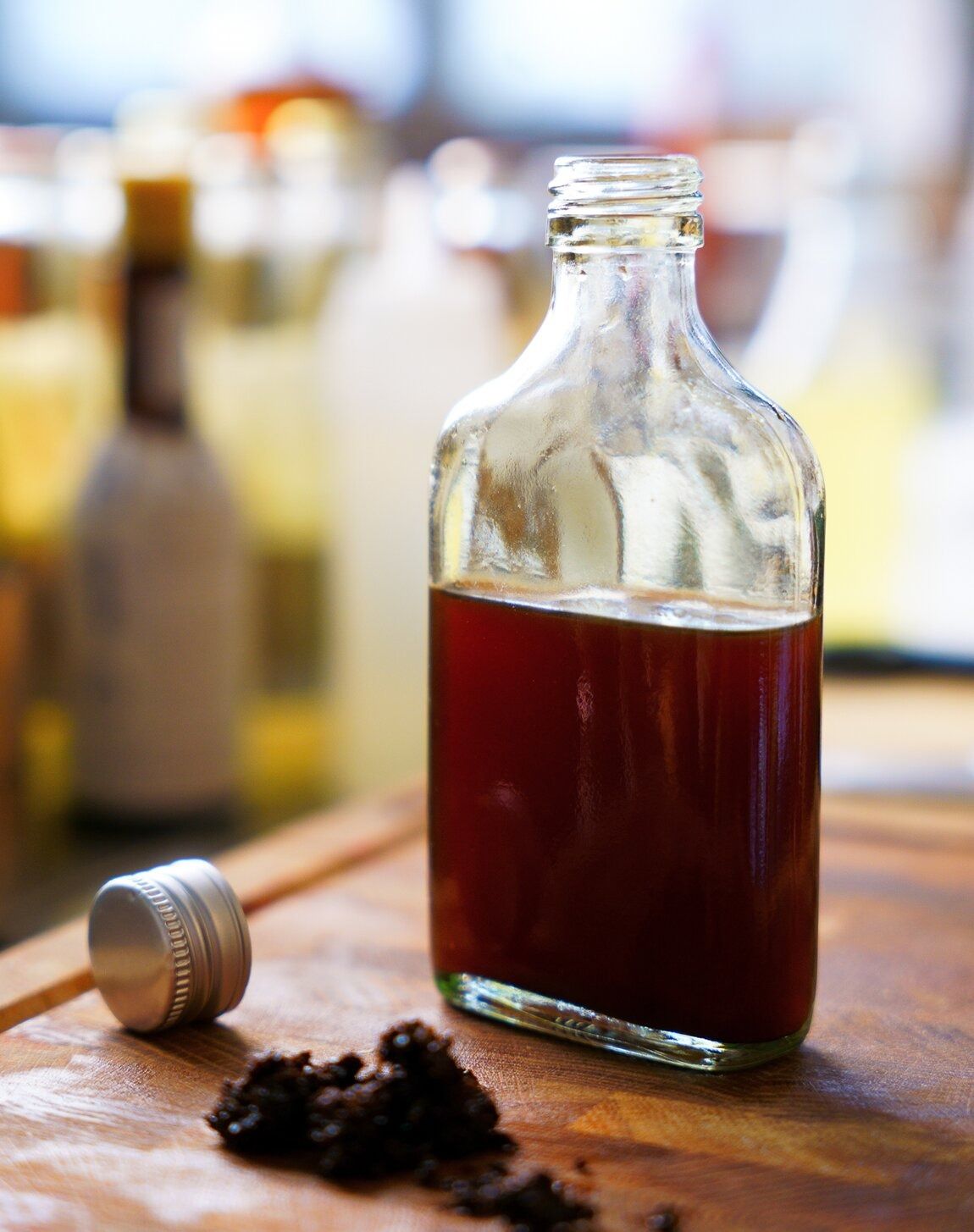Spent Coffee Infused Vermouth