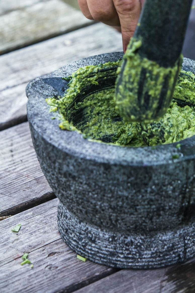 Wild Green Pesto